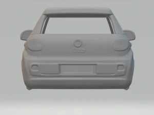 Fiat 500l 3D Print Model