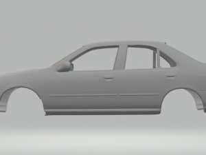 1994 Nissan Sentra B14 Modello di stampa 3D