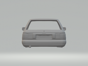 Nissan tsuru 3Dプリントモデル