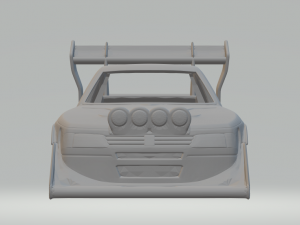 Peugeot 405 pike peak 3Dプリントモデル
