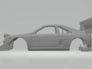 Peugeot 405 pike peak 3D Print Model