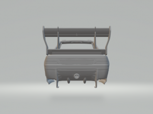 Peugeot 405 pike peak 3Dプリントモデル
