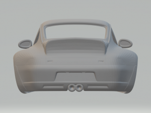 Porsche 911 custom 3D-Druckmodell
