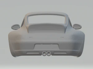 Porsche 911 custom 3D Print Model