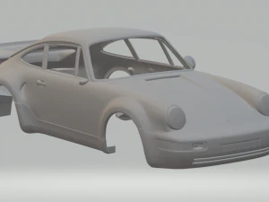 Porsche 911 turbo 3D Print Model