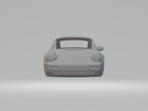 Porsche 911 turbo 3D Baskı Modeli