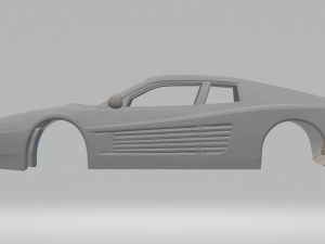 Ferrari 512tr 91 3D-Druckmodell