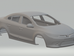 Renault fluence 2015 mk2 3D Print Model