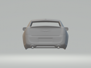 Chrysler 300c 3D-printmodel