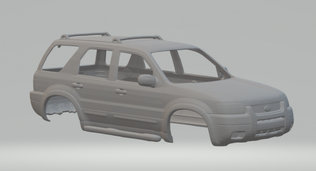 Escape 3D Принт Модель .c4d .max .obj .3ds .fbx .stl .blend 
