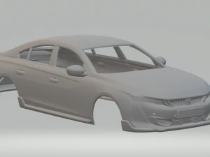 sedana PEUGEOT 508 Model do druku 3D