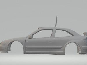 Xsara rally Modello di stampa 3D
