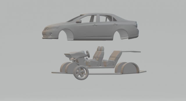Corolla 3D Print Model .c4d .max .obj .3ds .fbx .stl .blend 