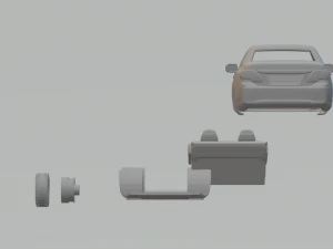 Corolla 3D Print Model
