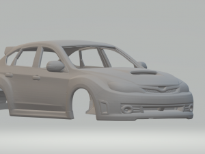 Subaru wrx hatch 3D Print Model