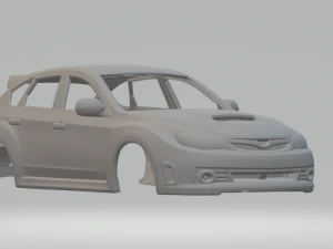 Portellone Subaru Wrx Modello di stampa 3D
