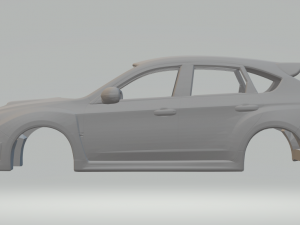 Subaru wrx hatch 3D Print Model