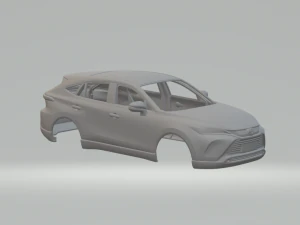 टोयोटा हैरियर 2022 3D प्रिंट मॉडल