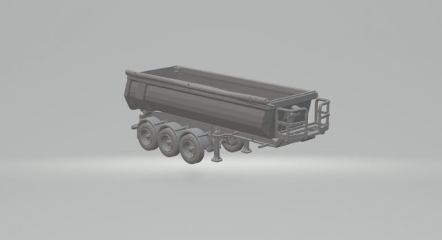 Schmitz dumper Modèles 3D en vedette .c4d .max .obj .3ds .fbx .stl .blend 