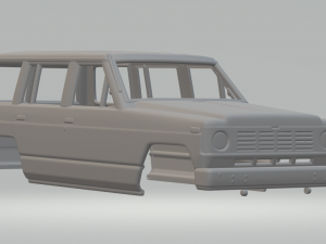 Nissan patrol mk3 wagon 89 Modelo de impresión 3D