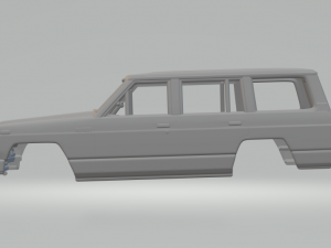 Nissan patrol mk3 wagon 89 3D Print Model