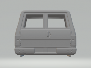 Nissan patrol mk3 wagon 89 3D Print Model