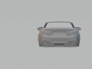 M4 cabriolet 2014 Modelo de Impressão 3D