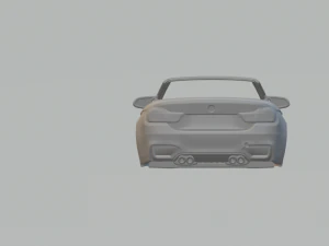 M4 cabriolet 2014 3D Print Model