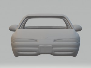 Oldsmobile intrigue 3Dプリントモデル