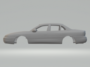 Oldsmobile intrigue 3Dプリントモデル