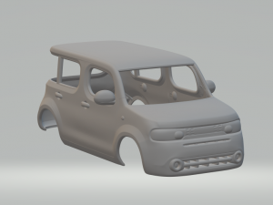 NISSAN cube 3D Print Model