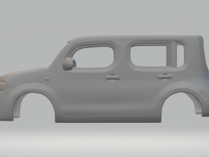 NISSAN cube 3D 프린트 모델