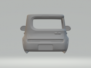 NISSAN cube 3D 프린트 모델
