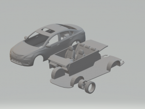 Nissan altima kit 3D 打印模型