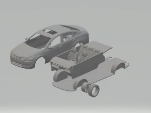 Nissan altima kit 3D Print Model