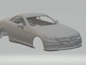 Mercedes slk 55 amg 3D Print Model
