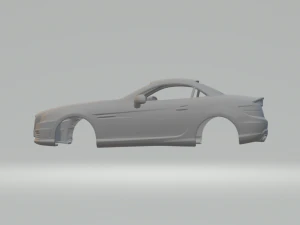 Mercedes slk 55 amg 3D Print Model