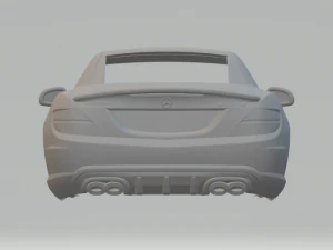 Mercedes slk 55 amg 3D Print Model