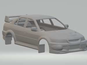 Lancer evo VI 99 street and rally 3D Print Model