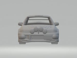 Lancer evo VI 99 street and rally 3D-Druckmodell