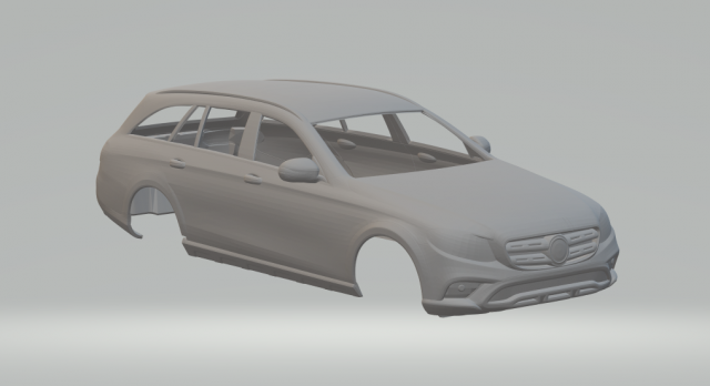 Mercedes-Benz E 350 D 4MATIC Terrain Modelo de impresión 3D .c4d .max .obj .3ds .fbx .stl .blend 
