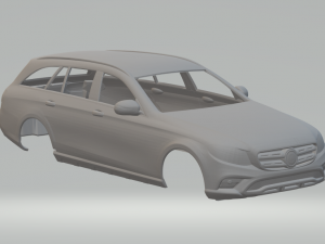 Mercedes-Benz E 350 D 4MATIC Terrain Modelo de impresión 3D