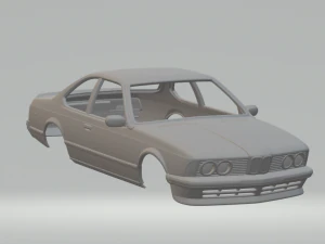 6 серія E24 1978 року 3D Принт Модель
