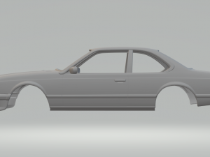 6-series E24 1978 Modelo de Impressão 3D