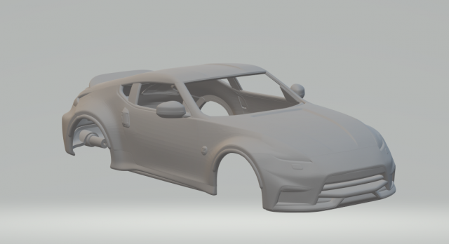Nissan 370z nismo 2015 3D Принт Модель .c4d .max .obj .3ds .fbx .stl .blend