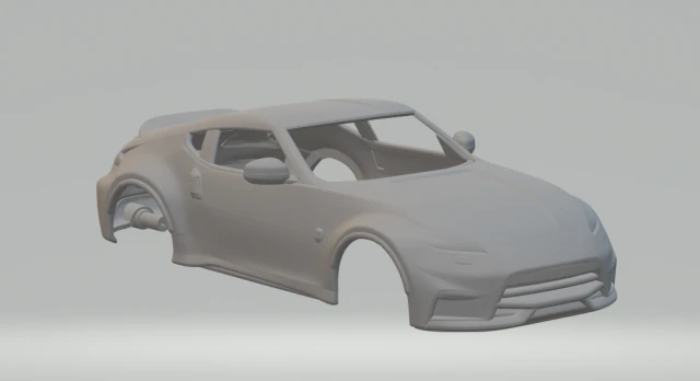 Nissan 370z nismo 2015 3D Print Model .c4d .max .obj .3ds .fbx .stl .blend 