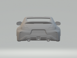 Nissan 370z nismo 2015 3D Принт Модель
