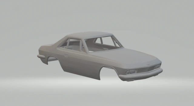 Nissan silvia 66 3D Print Model .c4d .max .obj .3ds .fbx .stl .blend 