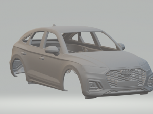 Audi q5 sportback 3D प्रिंट मॉडल