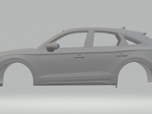 Audi q5 sportback 3D Baskı Modeli